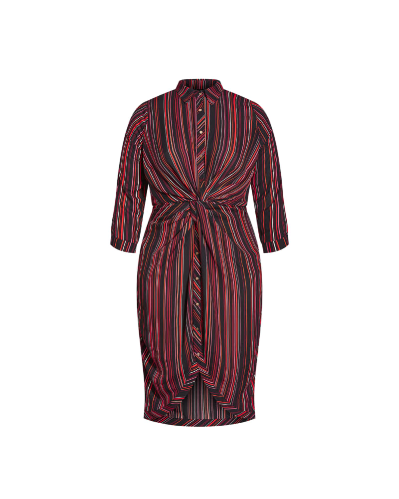 Plus size model wearing Amber Wrap Dress by City Chic | Dia&Co | dia_product_style_image_id:187149